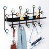 Nordic Style Wall Shelf With Hooks (Premium Quality)