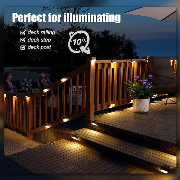 Solar Deck Lights, Automatically ON/OFF