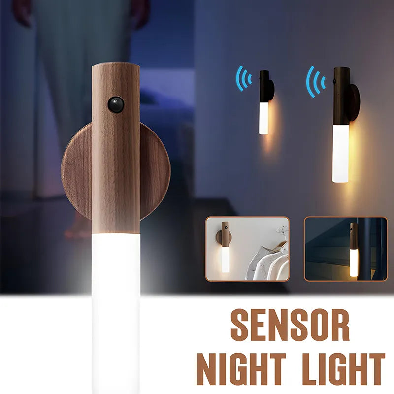 Motion Sensor Magnetic Wall Lamp