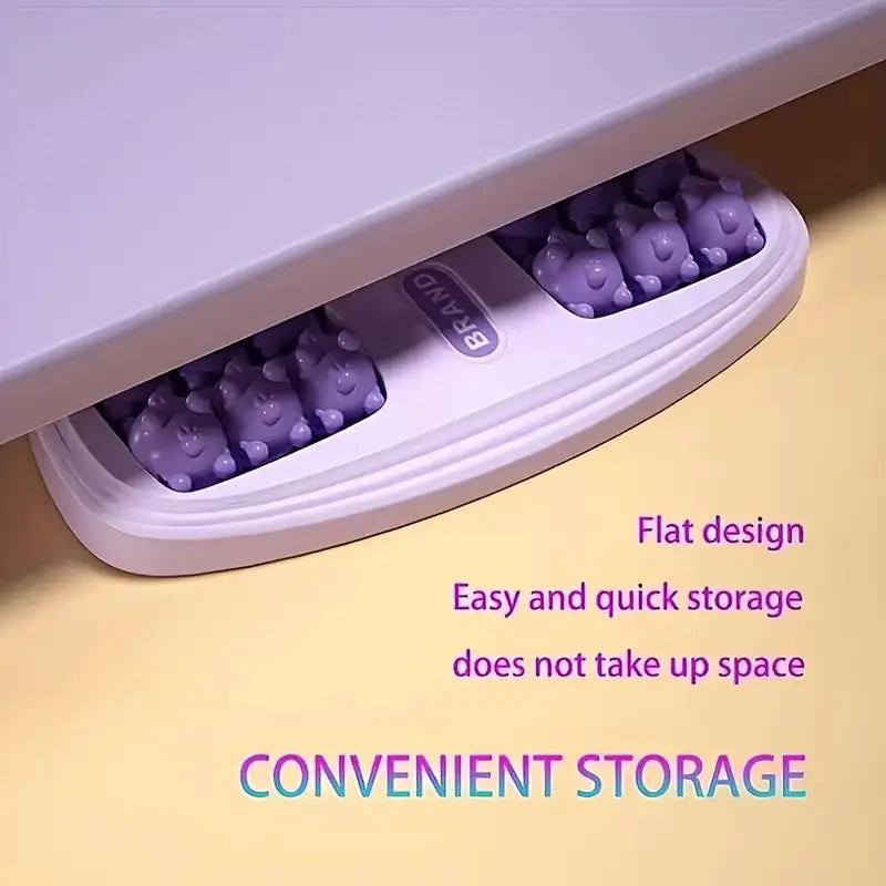 Foot Massager Roller - Purple Dual Foot Massage Roller
