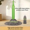 2-in-1 Self-Wringing Microfiber Mop