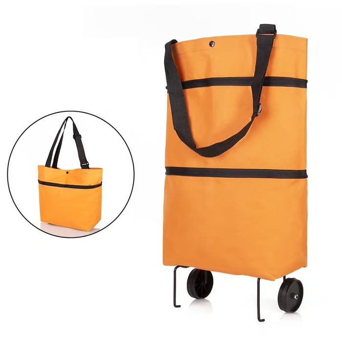 Foldable Shopping Trolley Bag