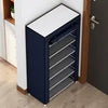 6-Layer Shoe Rack Cabinet: Waterproof, Dustproof & Lightweight