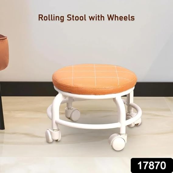 360° Swivel Rolling Stool