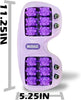 Foot Massager Roller - Purple Dual Foot Massage Roller