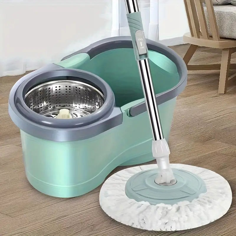 360° Easy Spin Steel Floor Mop