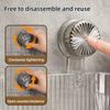 No-drill Suction Cup Storage Rack