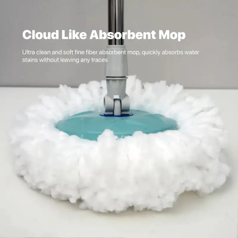 360° Easy Spin Steel Floor Mop