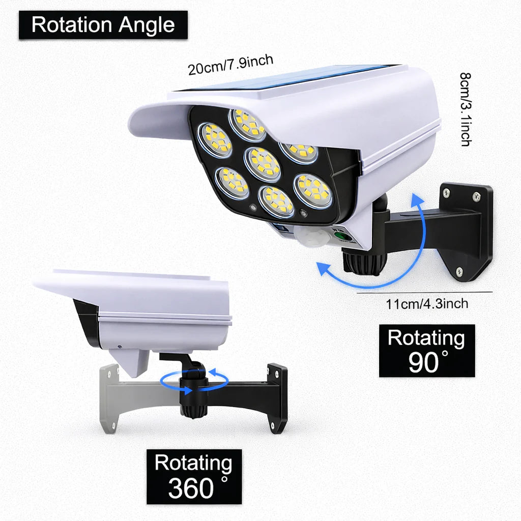 Solar Motion Sensor Light (Camera Shape) – Shopping Light