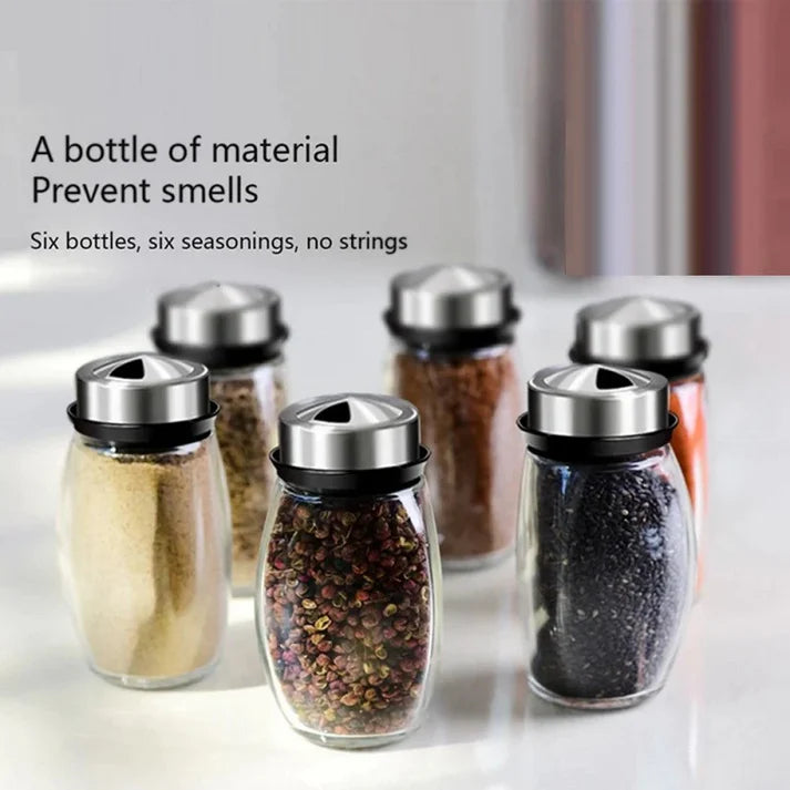 360° Rotating Spice Jar Set