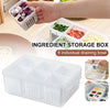 6-Grids Refrigerator Storage Box