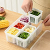 6-Grids Refrigerator Storage Box