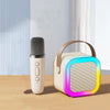 K12 Mini Bluetooth Karaoke Speaker with Wireless Microphone