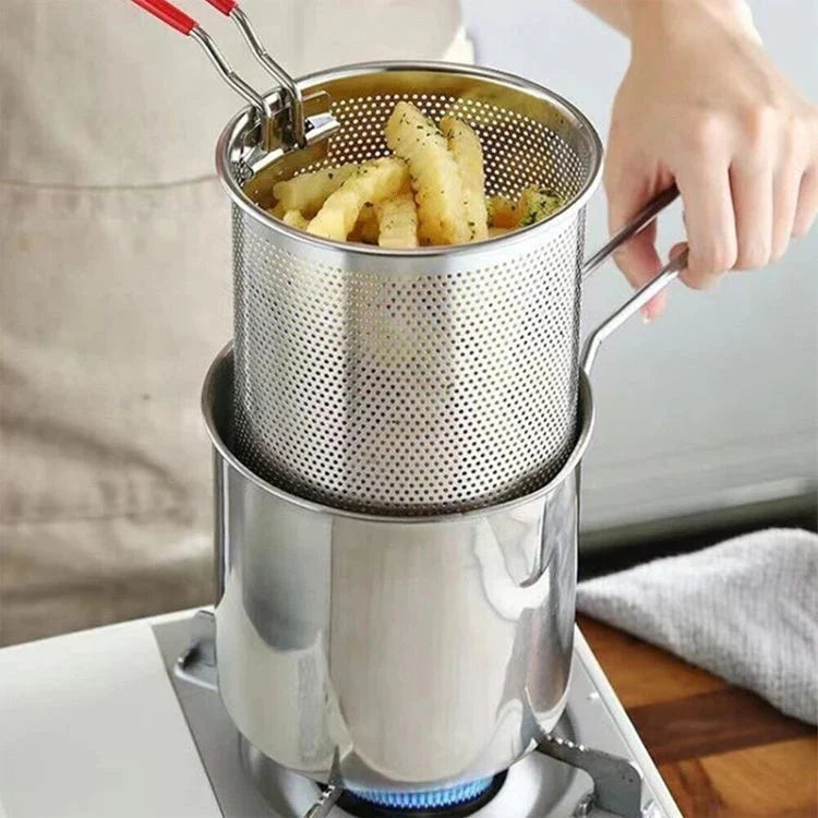 304 Stainless Steel Multifunctional Fryer (1200ml)