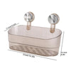 No-drill Suction Cup Storage Rack