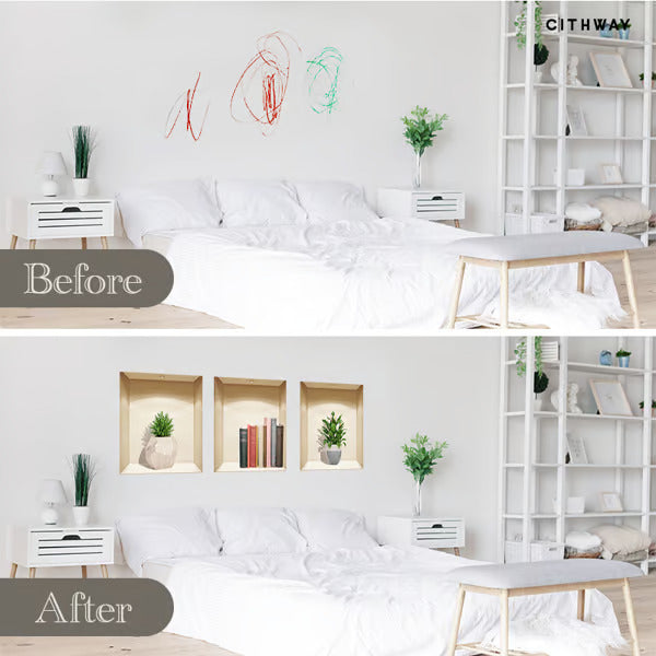 Self-Adhesive 3D Plant Wall Stickers