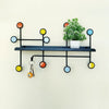 Nordic Style Wall Shelf With Hooks (Premium Quality)