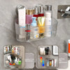 No-drill Suction Cup Storage Rack