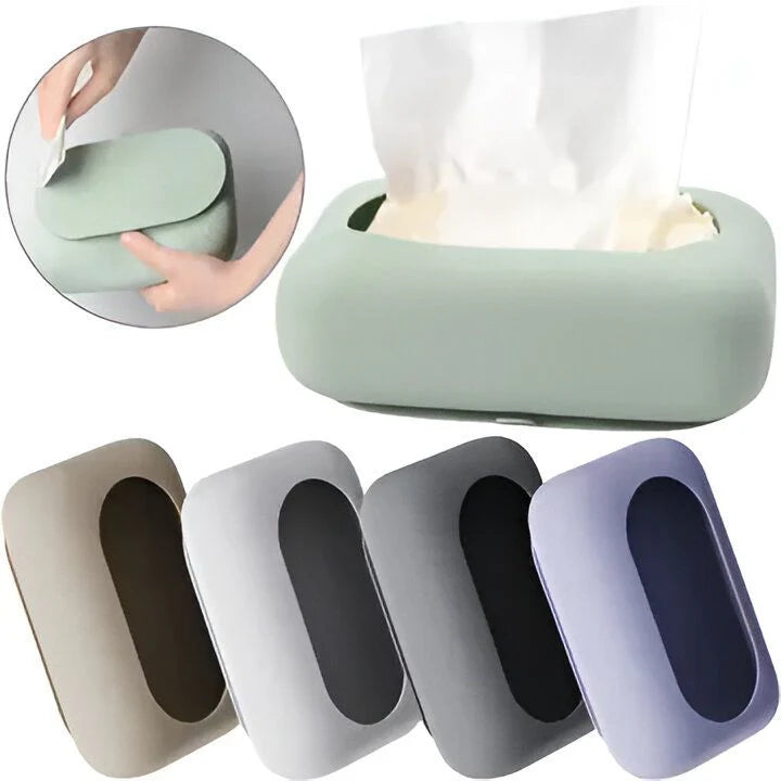 Silicone Suction Cup Tissue Box