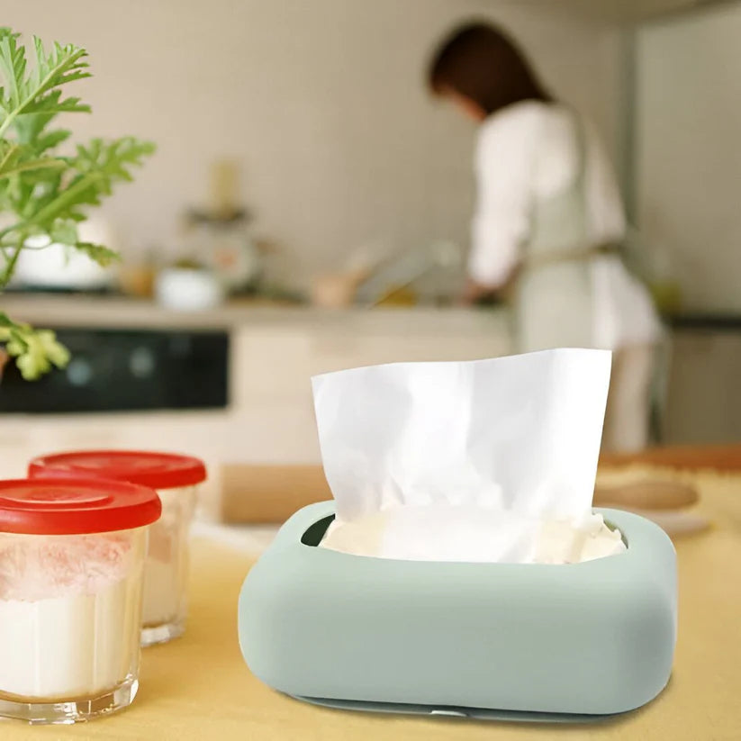 Silicone Suction Cup Tissue Box