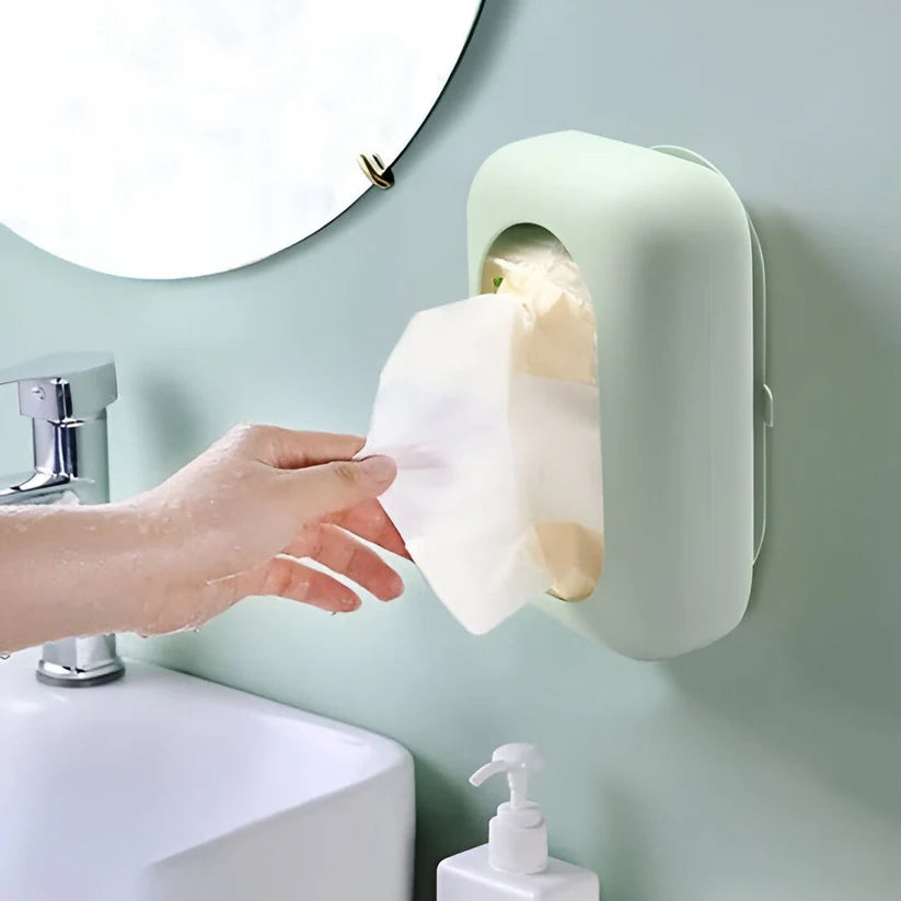 Silicone Suction Cup Tissue Box