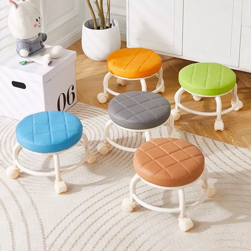 360° Swivel Rolling Stool