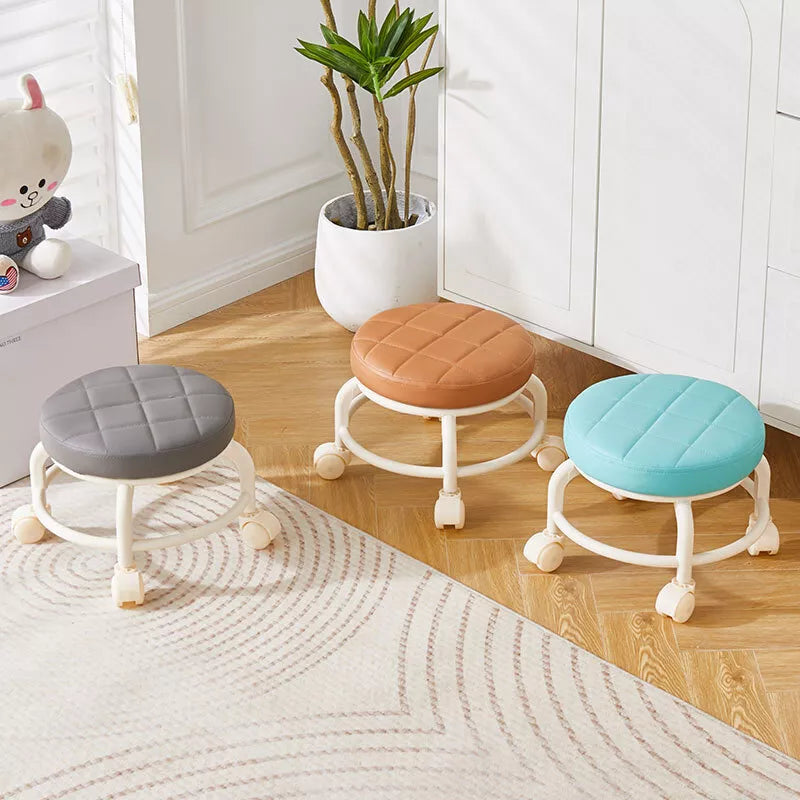 360° Swivel Rolling Stool