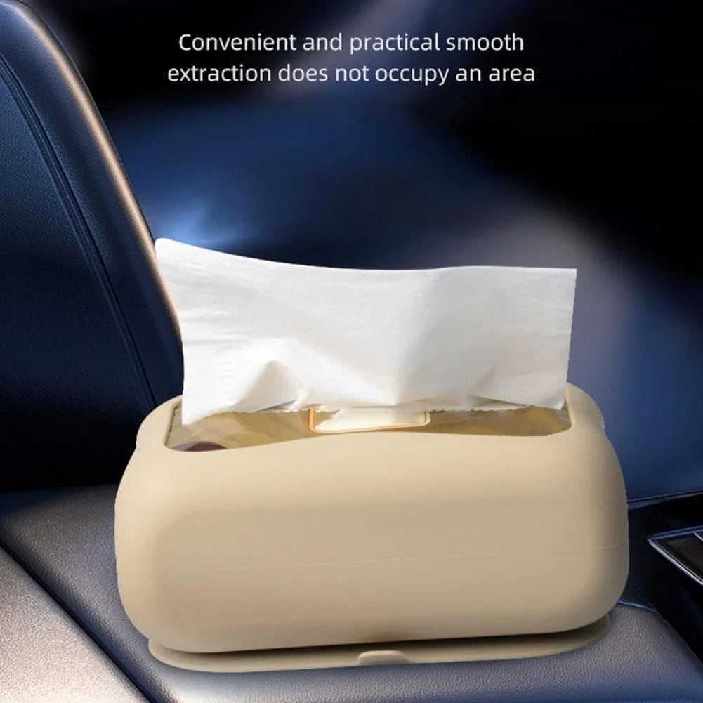 Silicone Suction Cup Tissue Box